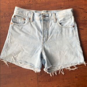 Levis cut off shorts high waist
